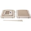 Image 3 : Amazon Basics 8-Panel Plastic Pet Pen - 34", Beige - B07FD6DD4S - Retail USD $106/pc. Total lot reta