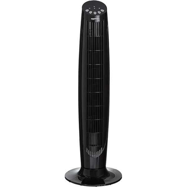 Amazon Basics Digital Oscillating Tower Fan - 36-Inch, 3 Speeds - B07BDWH5T4 - Retail USD $68/pc. To