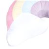 Image 2 : Amazon Basics Kids Unicorns & Rainbows Decorative Pillow - Rainbow - B08BD8DHXW - Retail USD $15/pc.