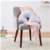 Image 4 : Amazon Basics Kids Unicorns & Rainbows Decorative Pillow - Rainbow - B08BD8DHXW - Retail USD $15/pc.