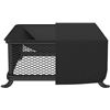 Image 2 : Amazon Basics Outdoor Square Patio Fire Pit or Table Cover, 44 Inch, Black - B071DNM4NK - Retail USD
