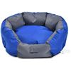 Image 4 : Amazon Basics Water-Resistant Pet Bed for Small Dogs - Oval, Royal Blue, 22.8-Inch - B07NYQXKDW - Re