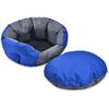 Image 5 : Amazon Basics Water-Resistant Pet Bed for Small Dogs - Oval, Royal Blue, 22.8-Inch - B07NYQXKDW - Re