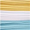 Image 4 : Amazon Basics Suede Cleaning Cloth, Blue, Yellow, White, 24 Pieces Set (320mm x 180mm) - B082XT5CFN 