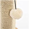 Image 3 : Amazon Basics Cat Scratching Post-Triple Scratching Post - Beige - B07FW5JPSK - Retail USD $43/pc. T
