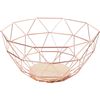 Image 1 : Amazon Basics Metal Wire Storage Basket with Wooden Base - B07Z4Y2GGH - Retail USD $15/pc. Total lot