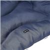 Image 3 : Amazon Basics Outdoor Water Repellent Pet Pillow Bed, Blue, Large - B08TN9PX3V - Retail USD $38/pc. 