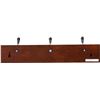 Image 3 : Amazon Basics Wall Mounted Modern Coat Rack, 3 Hooks, Espresso - B07L36MHHC - Retail USD $15/pc. Tot