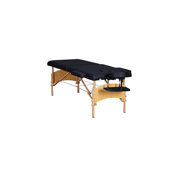 Amazon Commercial Portable Folding Massage Table Black with Carrying Case - Black 5 pc - B08PLK9DBQ 