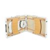 Image 4 : Amazon Commercial Portable Folding Massage Table with Carrying Case - Cream 6 pc - B08PLK1LSD - appr