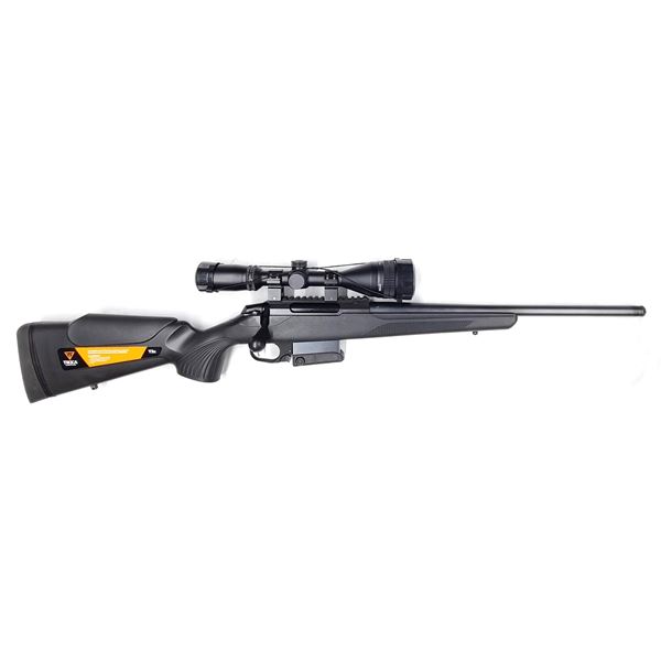 Tikka T3x Bolt Action Rifle 223 Rem c/w Bushnell R3 Scope - AS NEW