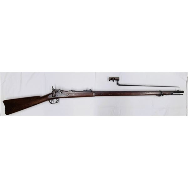 Springfield Model 1873 Trapdoor 45-70 Rifle c/w Bayonet - Civil War