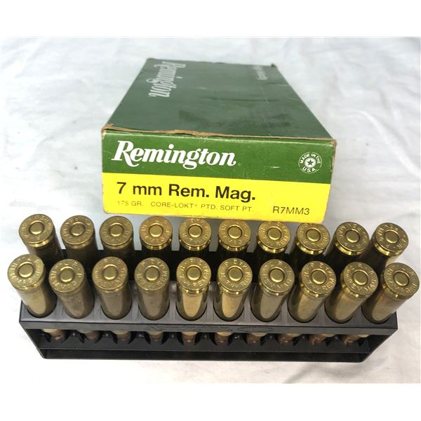 7MM Rem Mag - Remington - 175 Gr - 20 Rds
