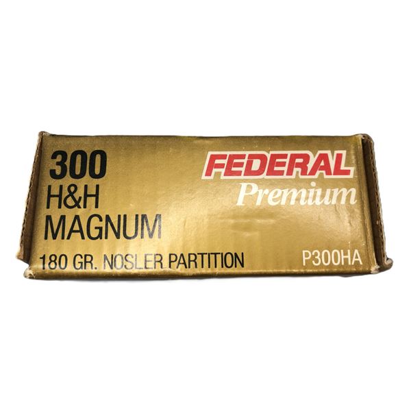 300 H&H MAG - Federal Premium - 180 Gr - 20 Rds