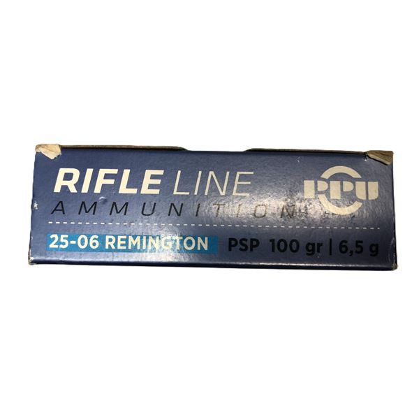25-06 REM PSP - PPU - 100 Gr - 20 Rds NIB