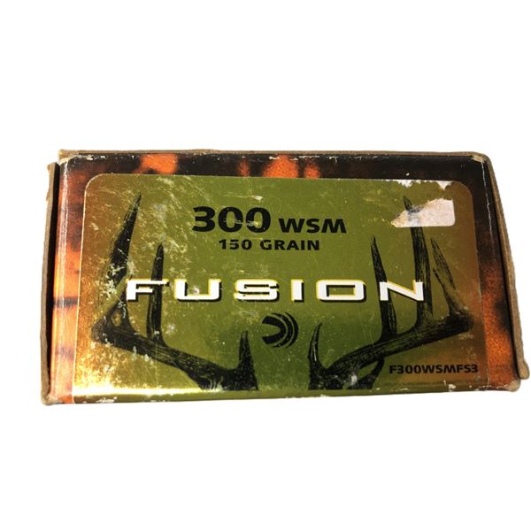 300 WSM Federal - 150 Grain - 20 Rds NIB