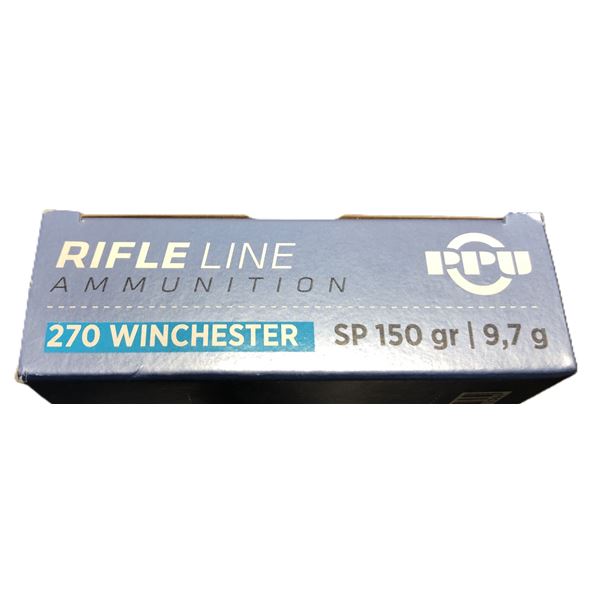 270 WIN SP - PPU 150 Gr - 20 Rds NIB