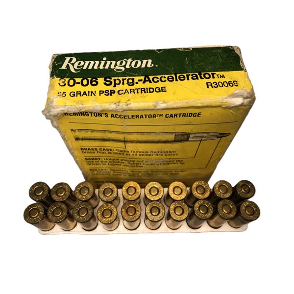 30-06 Springfield Remington - 55 Gr - 19 Rounds