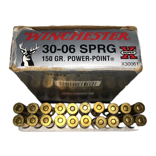 30-06 Springfield Winchester 150 Gr - 20 Rds