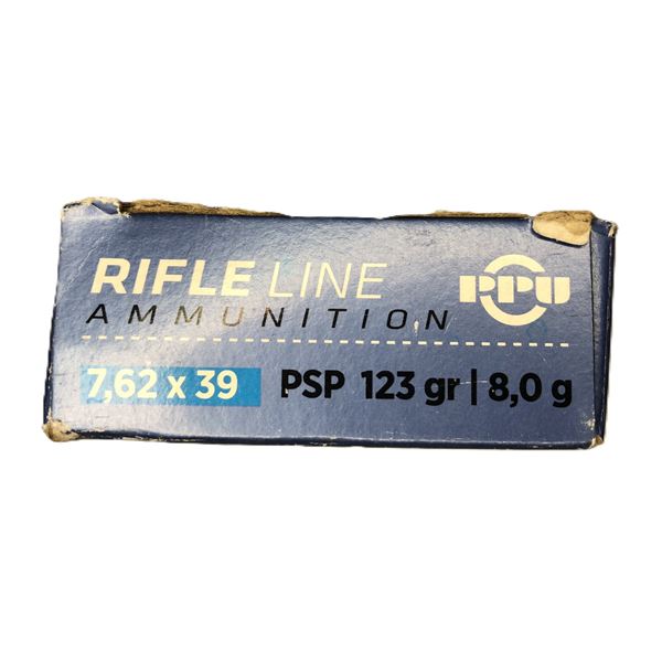 7.62 x 39 PSP PPU - 123 Gr 20 RDS NIB