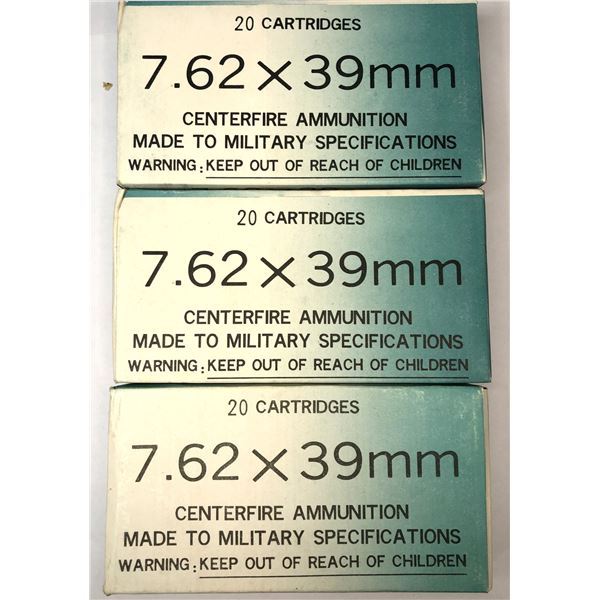 7.62 x 39 Steel Case - 60 Rounds NIB