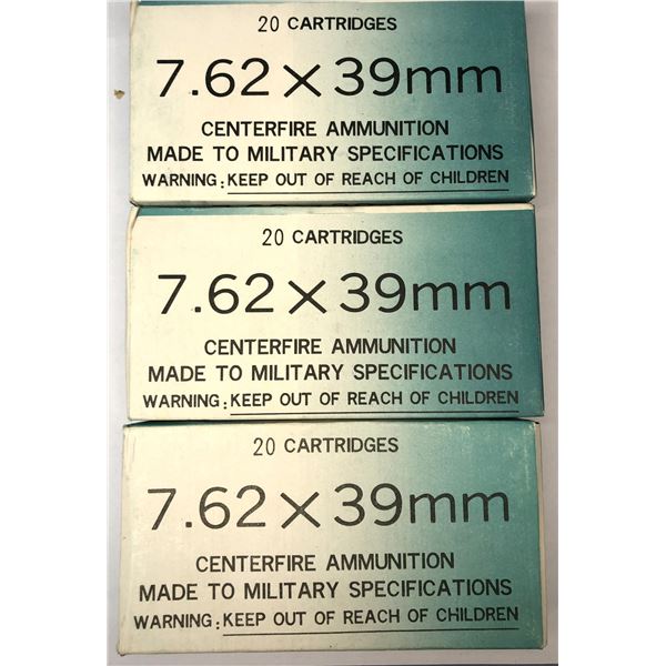 7.62 x 39 Steel Case - 60 Rounds NIB