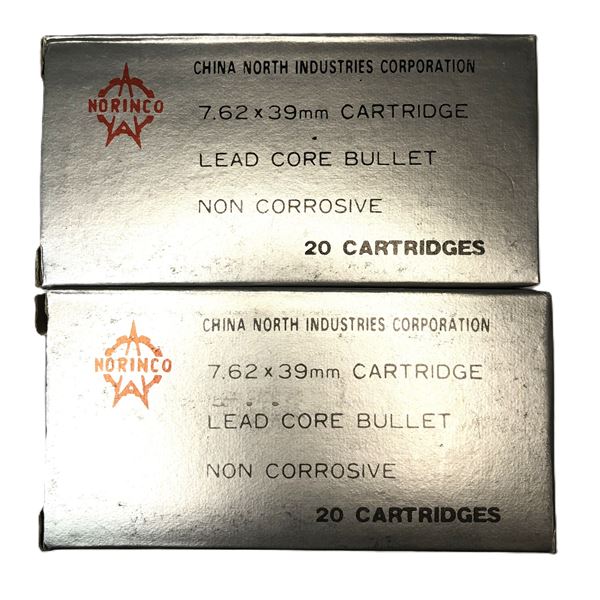 7.62 x 39 Norinco - 40 Rounds NIB