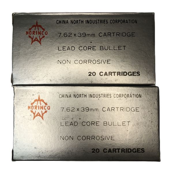 7.62 x 39 Norinco - 40 Rounds NIB