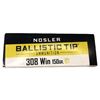 Image 1 : 308 WIN Nosler 150 Gr  BT - 20 Rds NIB
