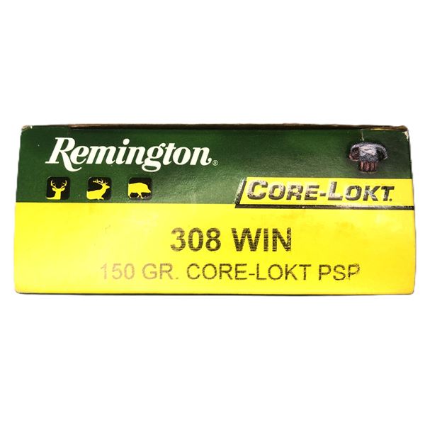 308 WIN Remington 150 Gr - 20 Rds NIB