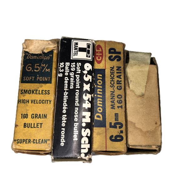 6.5MM Mannlicher Schoen - 79 Rounds