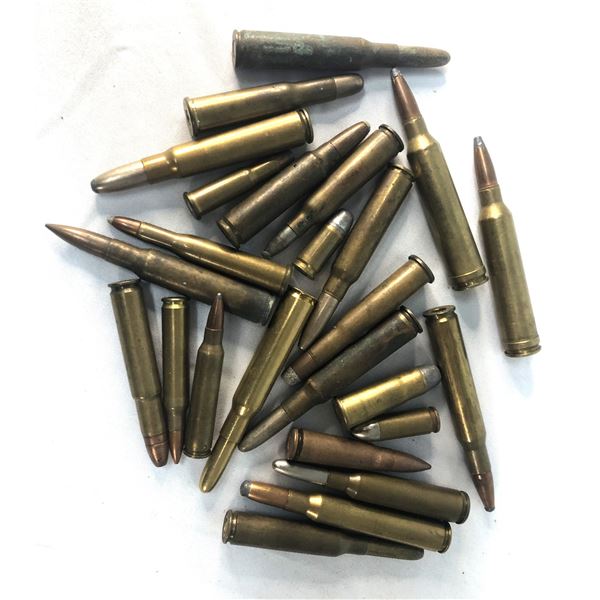 Vintage LOT of Mixed Rounds - 24 Count