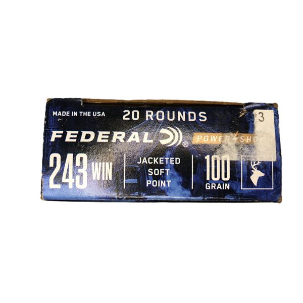 243 WIN Lot - 20 Rounds