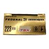 Image 1 : 223 REM Barnes TSX - Federal 55 Gr - 20 Rds NIB