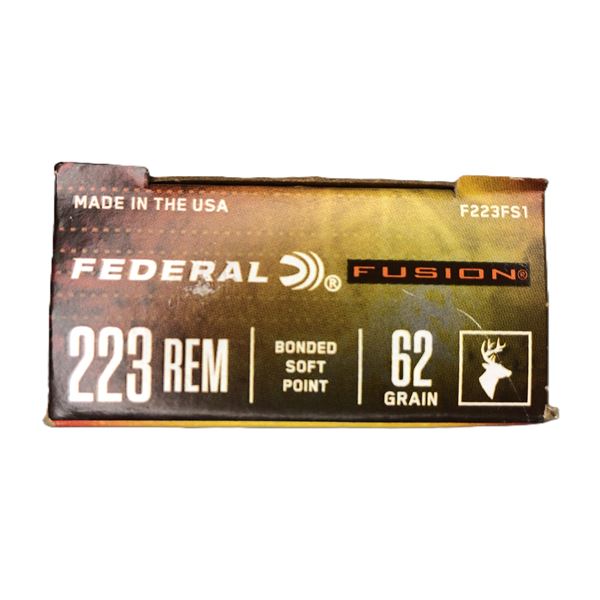 223 REM Federal - 62 Grain - 20 Rds NIB