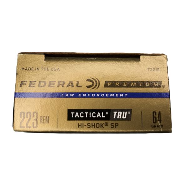 223 REM Hi-Shok - Federal 64 Gr - 20 Rds NIB