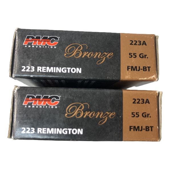 223 REM - PMC 55 Gr FMJ - 40 Rounds NIB