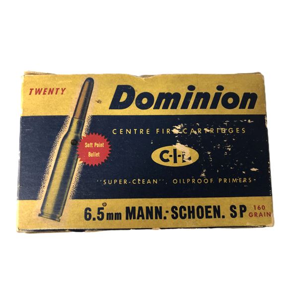 6.5mm VINTAGE Mannlicher Schoen - 20 Rds