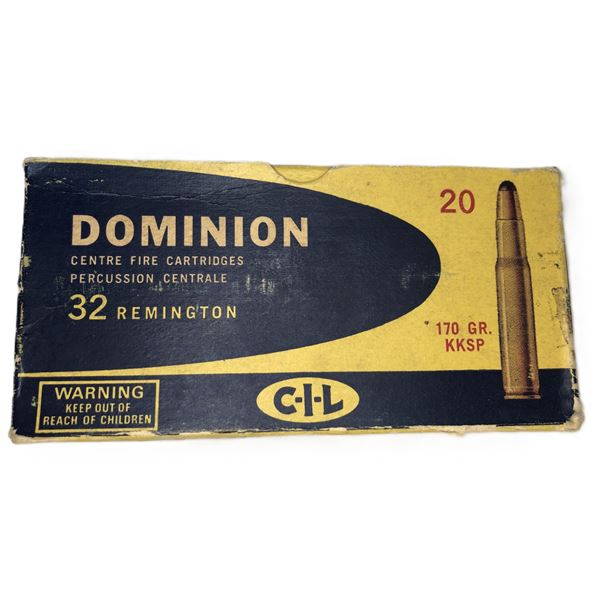32 REM VINTAGE Dominion KKSP - 20 Rds