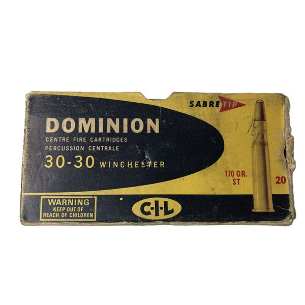 30-30 WIN - 20 Rounds w/ VINTAGE Box