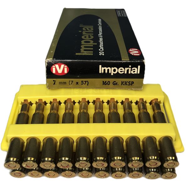 7MM Mauser Ammo Lot - 20 Rounds