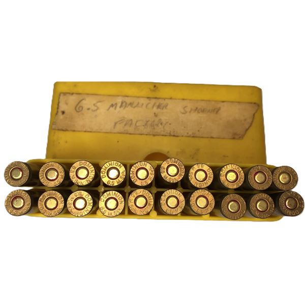 6.5MM Mannlicher - 20 Rounds