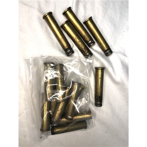 45-70 Ammo Lot - 5 Rounds & 9 Brass