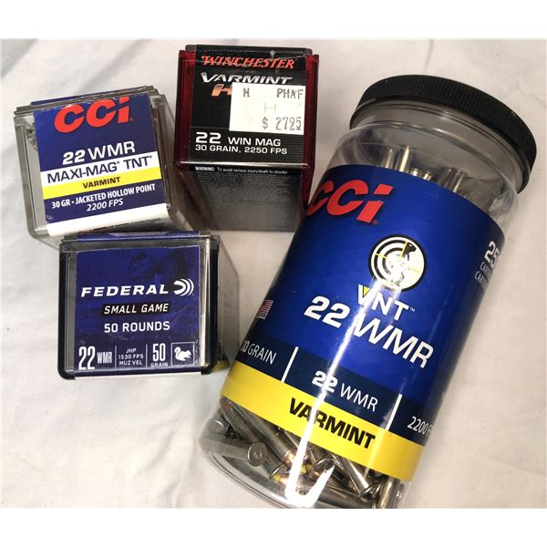 22 WMR Lot - 240 Rounds