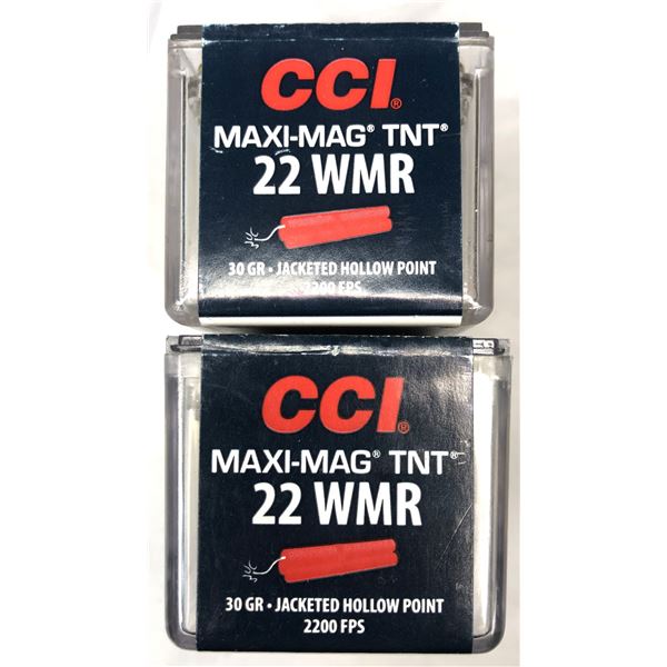 22 WMR CCI Maxi Mag TNT - 100 Rds NIB