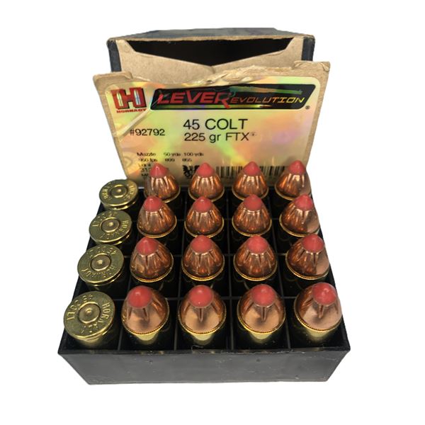 45 COLT FTX - Hornady 225 Gr - 16 Rds