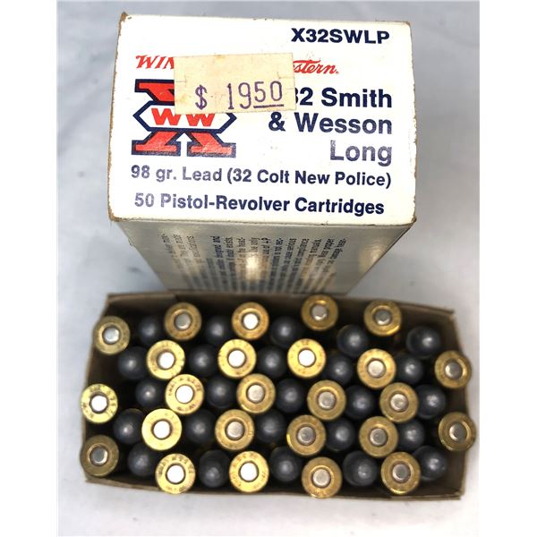 32 SW Long - Winchester 98 GR - 50 Rds