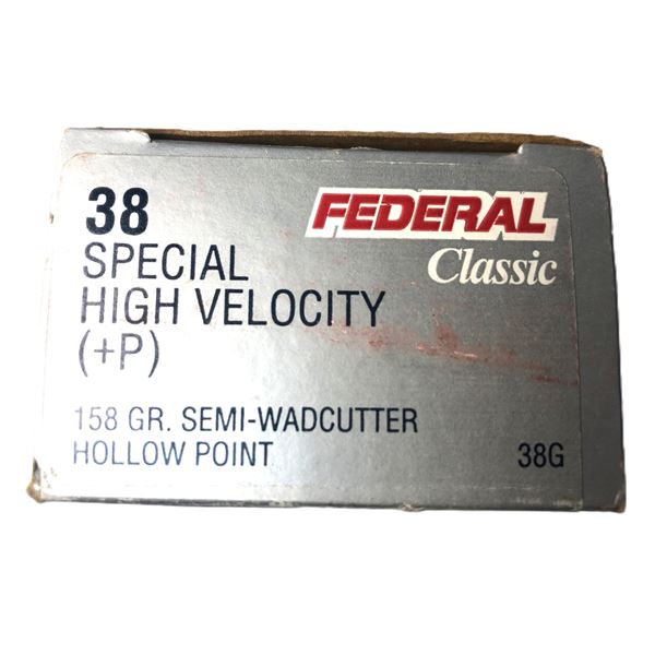38 Special HV Federal - 50 Rounds NIB