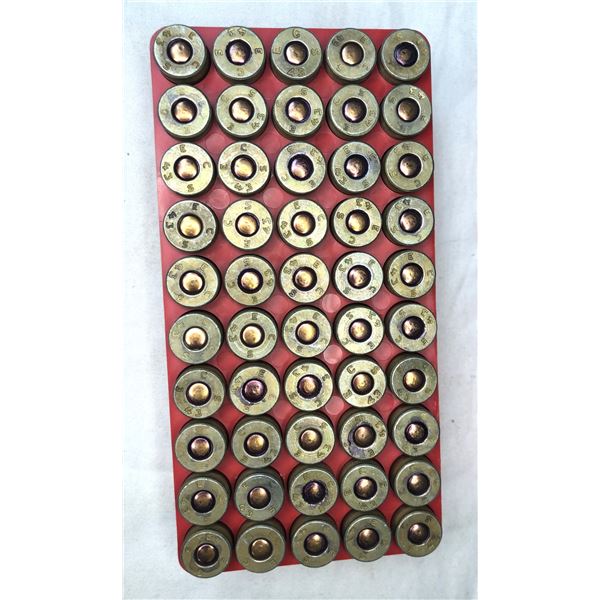 45 Caliber Lot - 50 Rounds w/ Case