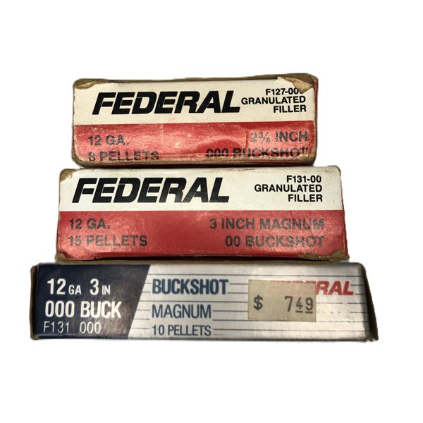 12 Gauge BUCKSHOT Lot - 15 Shells